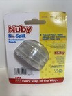 Nuby Trainer Sipeez Cup Replacement Spouts 2 Pack No-spill Soft Silicone Sealed