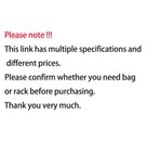 Rockbros Pannier Rack For Front Fork Bicycle Bag Pannier Rack Bag2 7l Waterproof