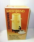 Unopened West Bend Coffee Maker Harvest Gold Mid Century Vintage New Old Stock