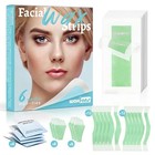 Wax Strips For Hair Removal  53 Counts Facial Wax Strips For