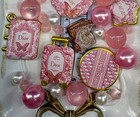 30 Pink Lux Monogram Focal Beads For Beadable Pens Keychains Etc  Pen Inc