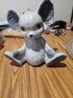 Vintage Kimple Mold Hand Painted Ceramic Mouse Coin Bank