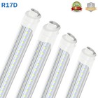 4-25p T8 8ft R17d Ho 72w Led Shop Light Bulbs Garage Warehouse F96t12 Led Tubes
