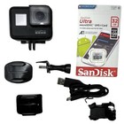 Gopro Hero7 Black 4k Ultra Hd Video Waterproof Action Camera 720p Live 12mp