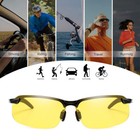 Polarized Hd Day   Night Vision Glasses For Men Women Driving Aviator Sunglasses