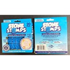 Stone Stamps 20 Pack Victorian Letters   Numbers Double-sided Rubber Stamps