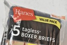 Hanes Boxer Briefs Mens Size M Multicolor Tagless Underwear 7 Pack Asq570 Jcm
