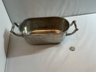 Vintage Pierre Deux Pewter France Oval Serving Dish Handles Hallmarks Tableware