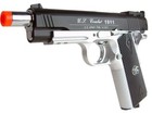 Wg Special Combat 1911 Airsoft Co2 Pistol 500fps Metal Slide Silver