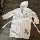 Rare Vtg Unisex Child s Terry Cloth Robe Whimsical Embroidered Made In Lebanon