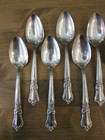 Set Of 14 Wm A Rogers Sectional Oneida Ltd Valley Rose Teaspoons Silverplate