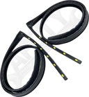Apdty 173907 Center Pillar Upper Door Rubber Weatherstrip Drip Seal Left   Right
