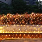 800 Led Net Curtain Mesh Fairy String Lights Home Christmas Party Wedding Decor