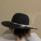 Derby Hat Church Trim Beads Sparkles Gorgeous 14   