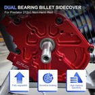 Red Dual Bearing Billet Side Cover - Upgrade For Predator 212cc Non - Hemi