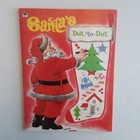 Vtg Santa Night Before Christmas Coloring Activity Books 60 s-80 s Barely Used