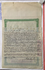 The Bolivia Gold Exploration 1927 Stock Certificate Colorado Co Mining