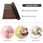  20 Pcs Phnom Penh Jelly Film Father Floral Paper Material Wrapping For Bouquets