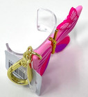New Bath   Body Works Pink Butterfly Pocketbac Cute Holder Hand Sanitizer Clip