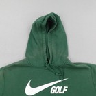 Nike Hoodie Mens Xl Green White Golf Pga Tour Club Fleece Pullover Sweatshirt