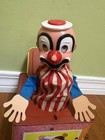 1961 Matty Mattel Jack In The Box Clown Vintage -for Parts  Repair  Or Display