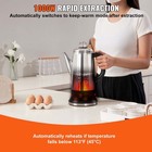 Classic 12-cup Electric Coffee Maker - Fast Brewing   Spill-free Pouring