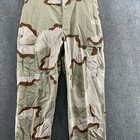 Us Army Pant Mens Medium Regular Desert Storm Tri Color Camo Combat Bdu Uniform