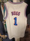 New Space Jam Tune Squad Basketball  Custom Jersey Size Xl Bugs  1 Mens Xl