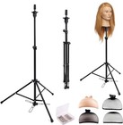 Hyoujin Tall Wig Head Stand wig Stand Tripod With Foot Panel For Making