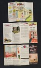 1959 Vintage 3pc Lot Keystone Paint Sample Brochures Vinyl Masonry Key-tex-tint