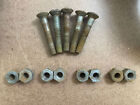 Vintage Original Koken 507l 507r 502l 502r Metal Barber Chair Arm Rest Mounts 