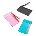 Guillotine Trimmer 3 Sheet Capacity Paper Cutter For Office Film Craft Paper