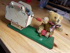 Vintage Tucher   Walther Tin Wind Up Toy Mohair Herman Original Teddy