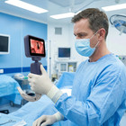 Digital Anesthesia Video Laryngoscope 3 5  Touch Screen With 6 Reusable Blades