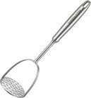 Potato Masher  Heavy Duty 304 Stainless Steel Potato Masher  One-piece 37-hol   