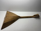Vintage Soviet Balalaika Wooden Musical Instrument Ussr