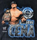 Vintage Wrestling T-shirt Mens Size Xl Black John Cena Wwe Wwf Y2k 2000s