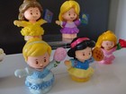 Fisher Price Little People Disney Princess Lot Jasmine  Cinderella belle 