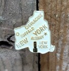 Vintage Enamel Pin New York Lapel Hat Jacket Backpack Collection New In Package