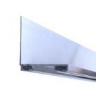 Garage Door  Aluminum Retainer 5 16  Dual T Style Track All Sizes With Screws