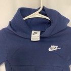 Nike Hoodie Toddler Boys 3t Blue Navy Club Fleece Logo Pullover Sweatshirt