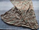 German Wwii Partial Zeltbahn Camouflage Tent - Repairs display Material