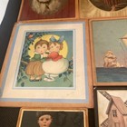 Lot Of 7 Vintage Assortment Wooden Wall Plaques