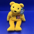 Roberto Clemente Pirates Teddy Bear  Salvino Bamm Beano   s Beanie Baby