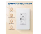 Dewenwils 20a Tamper Resistant Gfci Outlet W  Usb-a   Usb-c Duplex Receptacle