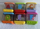 Fisher Price Peek A Boo Blocks Set Of Alphabet 26 Blocks A-z Complete Set Infant