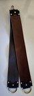 3  Duke City Veg Tan 3 Component Buffalo Straight Razor Strop  cognac 