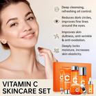 6pcs Facial Skin Care Gift Set For Women With Cleanser Serum   Cream