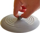 2pcs Silicone Floor Drain Plug Cover Kitchen Bath Tub Sink Rubber Water Stopper