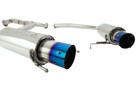 Megan Drift Spec Abe Exhaust Kit Muffler Burnt Tip For 06-13 Lexus Is250 is350